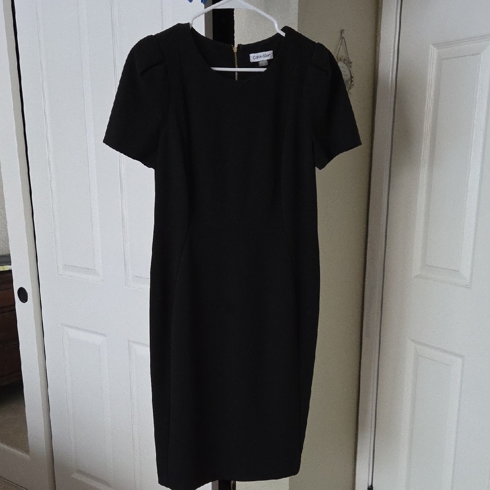 Calvin Klein Elegant Black Mini Dress